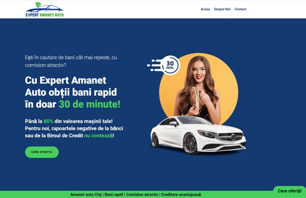 Amanet auto Cluj